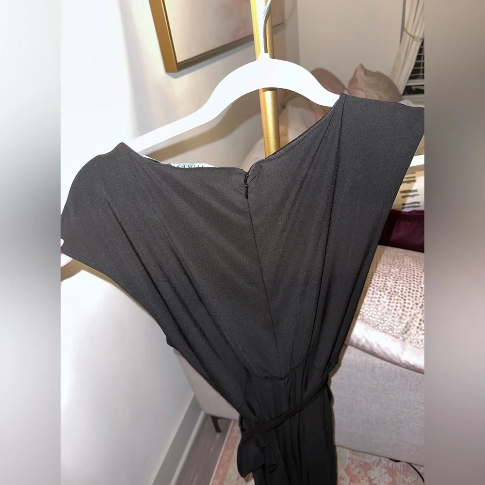 Ralph Lauren Black Tie Waist Pant Jumpsuit - Picture 6 of 13